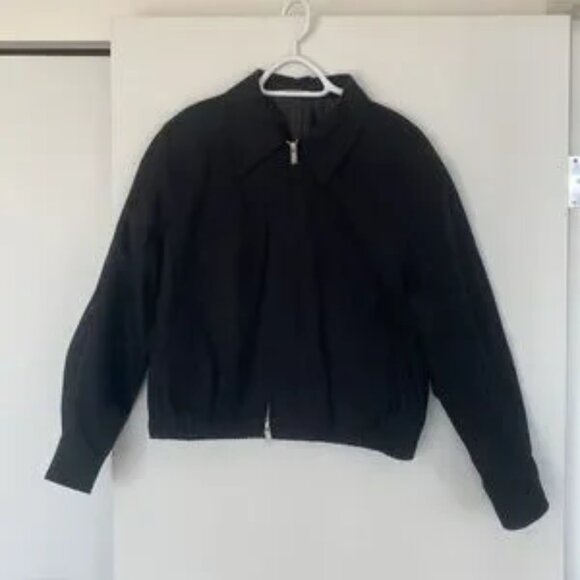 Musinsa Standard Spring Bomber Jacket, Black, size L - Picture 2 of 14